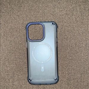 Rugged Gray and Blue Phone Case